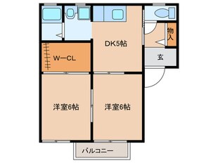 アビテ　イワトの物件間取画像